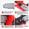 8 Inch 47 DL/48 DL Gardening Tool Chain Guide Electric Chainsaw Chains and Guide Used for Logging and Pruning Chainsaw Parts