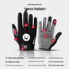 Summer Non-Slip Shock-Absorbing Cycling Gloves for Men and Women – High Temp Resistant Long Finger MTB Gloves