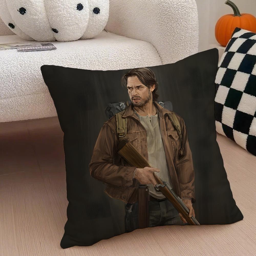 TTommy Miller Cushion Cover Throw Pillow Cover Hidden Button Durable Polyester Chair Cushion