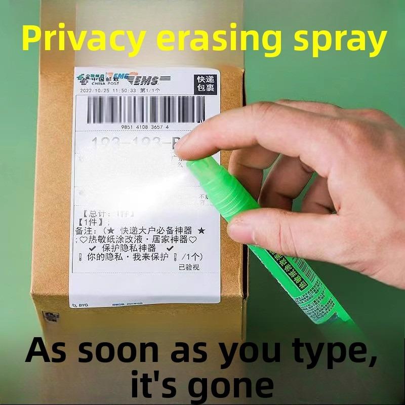 Спрей-корректор для термобумаги, Экспресс-код ручка, Жидкость-аппликатор, Инструмент для рисования на экспресс-накладной, Средство для удаления символов без следов