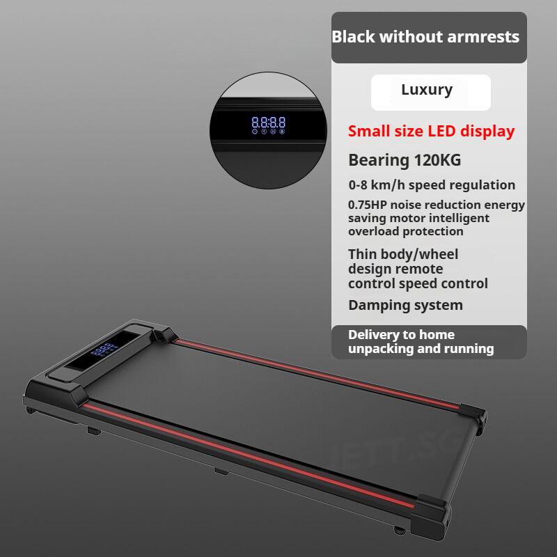 Маленькая Складная Бесшумная Светодиодный Дисплей Электрическая Беговая Дорожка для Домашнего Использования В помещении Тренажерный Зал Потеря Веса Упражнения Ходьба Машина