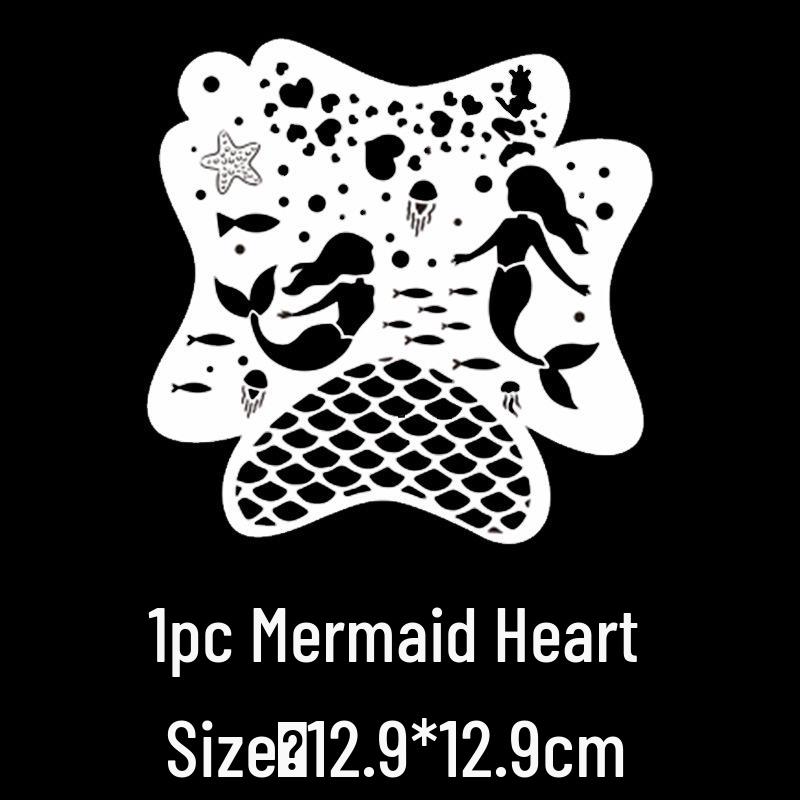 Кружевной трафарет для боди-арта