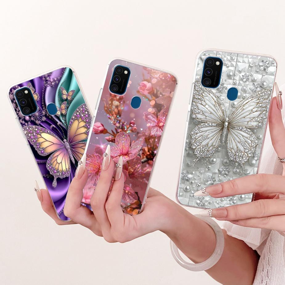 Чехол для Samsung Galaxy M21 SM-M215F Новый модный расписной чехол Мягкий силиконовый чехол для Samsung M21 2021 M 30 s Galaxy M30s Fundas