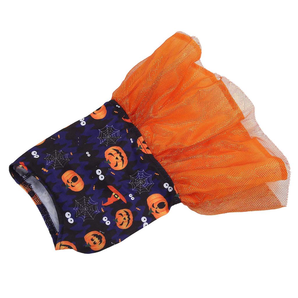 Костюм для питомца на Хэллоуин, приятный для кожи, милый, легкий, цельный костюм для собаки на праздник для щенка