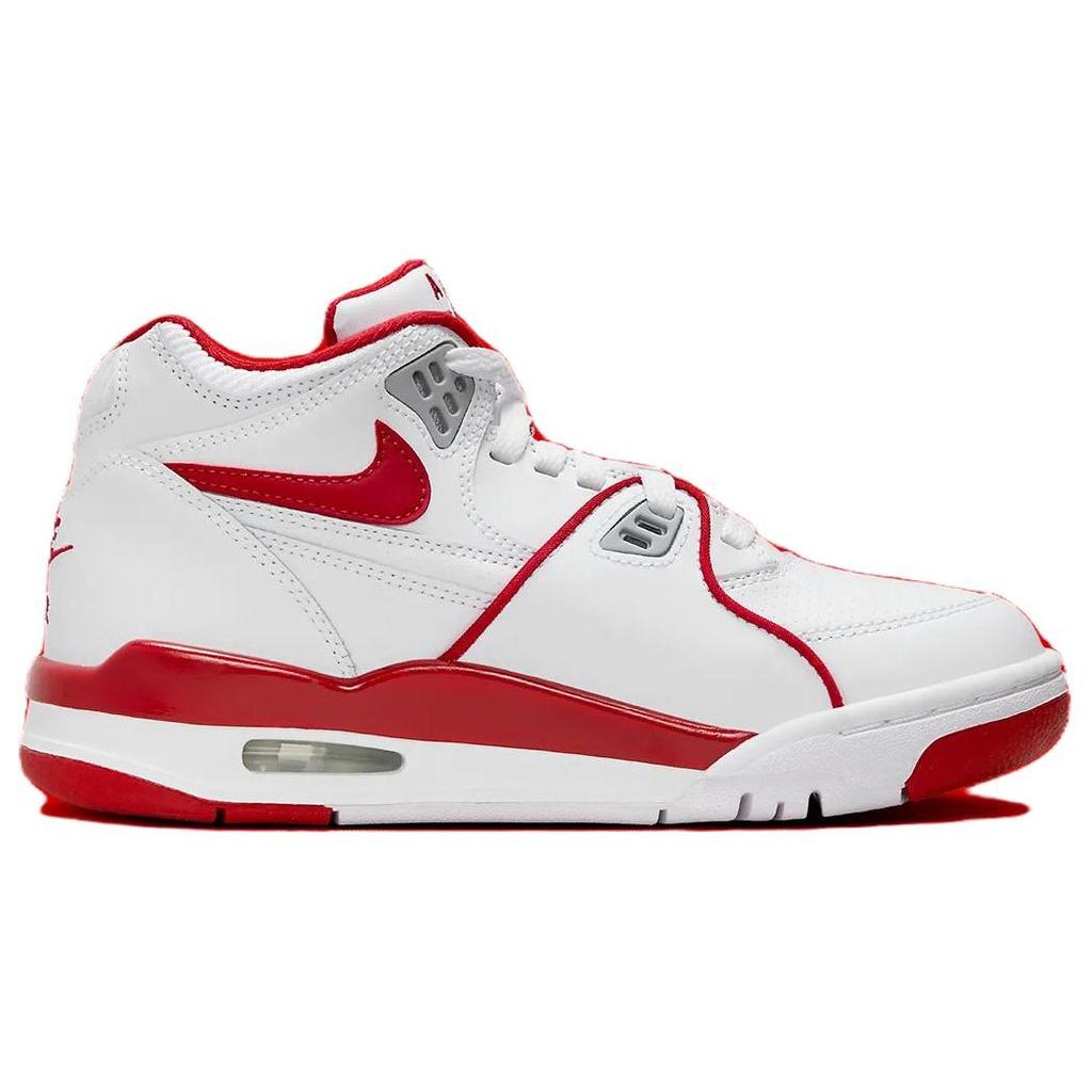 Nike Air Flight 89 GS Alternate 89 Kids Sneakers White Fire-Red HF0406-101
