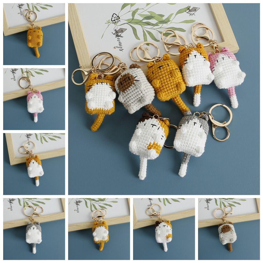 Сиамская кошка, показывающая живот, брелок для ключей с кошкой, ручной работы, милый кулон с животным, милый кошачий брелок, для пары