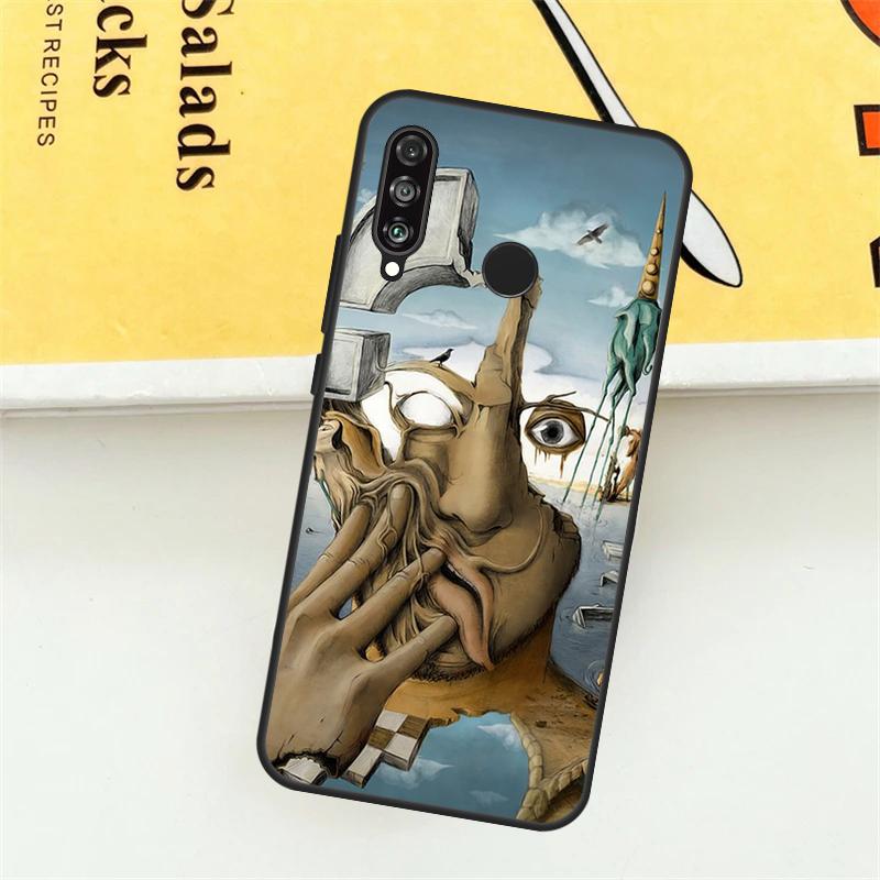 Salvador Dali Art For Huawei Nova 3i 7i 8i 11i Y60 Y70 Y90 Y61 Y91 Nova 11 9 10 SE P30 Pro P20 P40 Lite Case