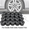 20x Wheel Lug Nut Cover Cap 28mm Dust Proof W/ Dismantle Tool For VW Passat Polo