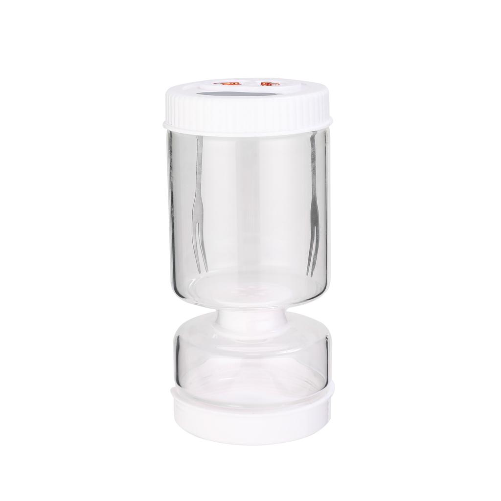 Wet & Dry Sealed Reusable Pickle Jar