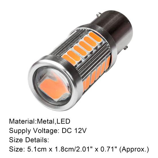 BA15S 1156 P21W Практичный автоматический свет, свет на 360 градусов, 33 светодиода, прочный