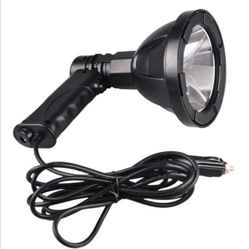 12V/24V high power handheld light hunting Lamp searchlight LED 25W outdoor fishing Camping torch lawn lamps Vehicle lights