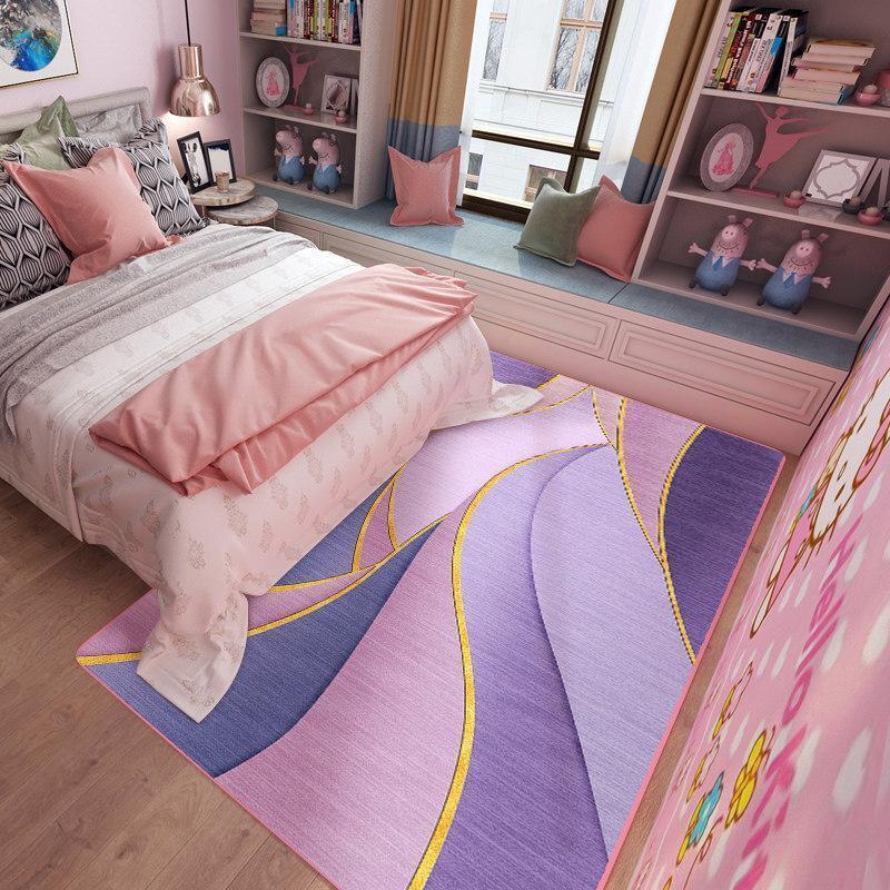 New Modern Carpet Mat for Living Room Luxury Home Decor Large Size Decoration Bedroom Area Rugs Non-slip Washable Mat Bedside