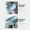 Wall Mounted Soap Box Non-slip Drain Soap Dish Sponge Soap Holder Bathroom Accessories