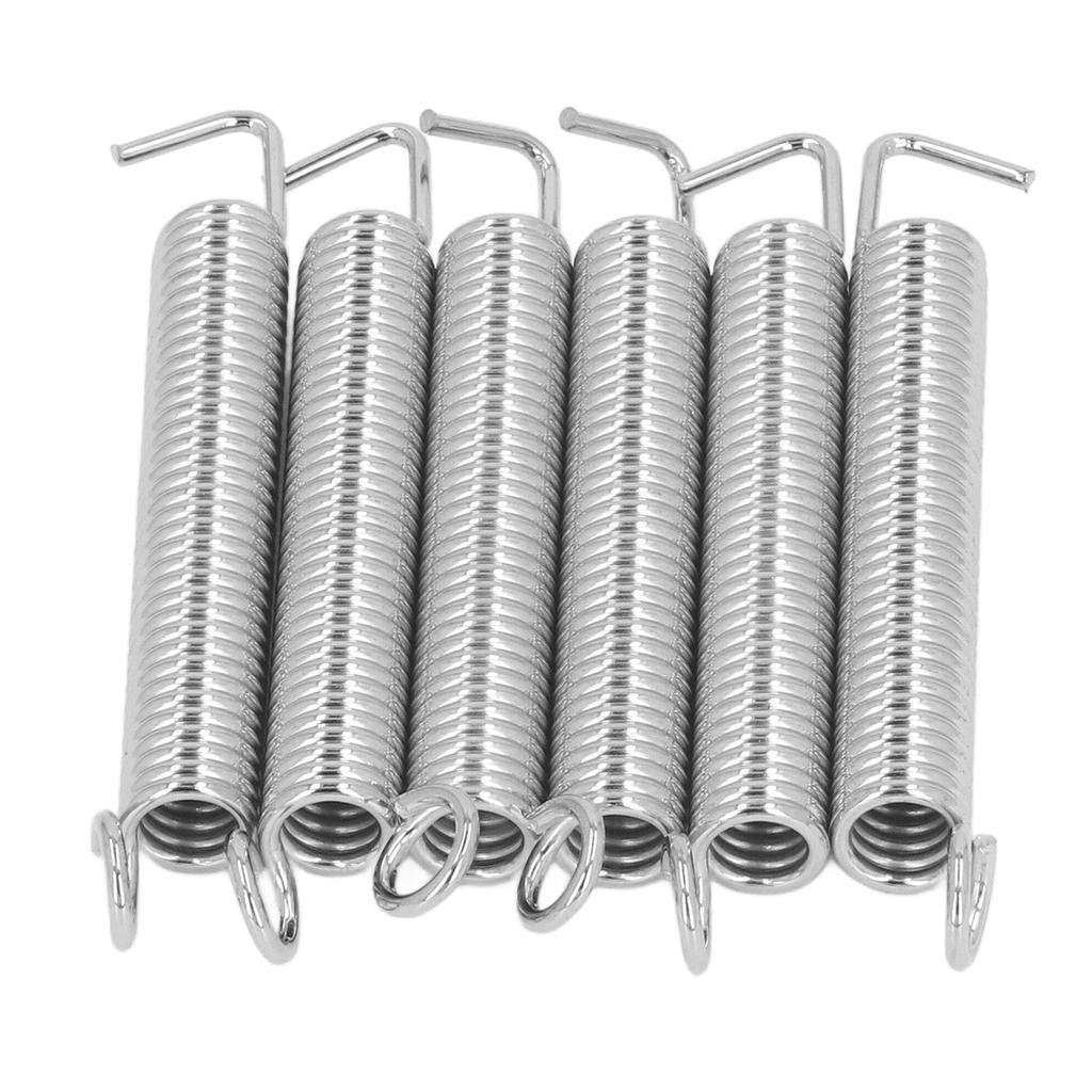 6Pcs Electric Guitar Tremolo Bridge Springs Metal Tailpiece Replacement Parts Hardware