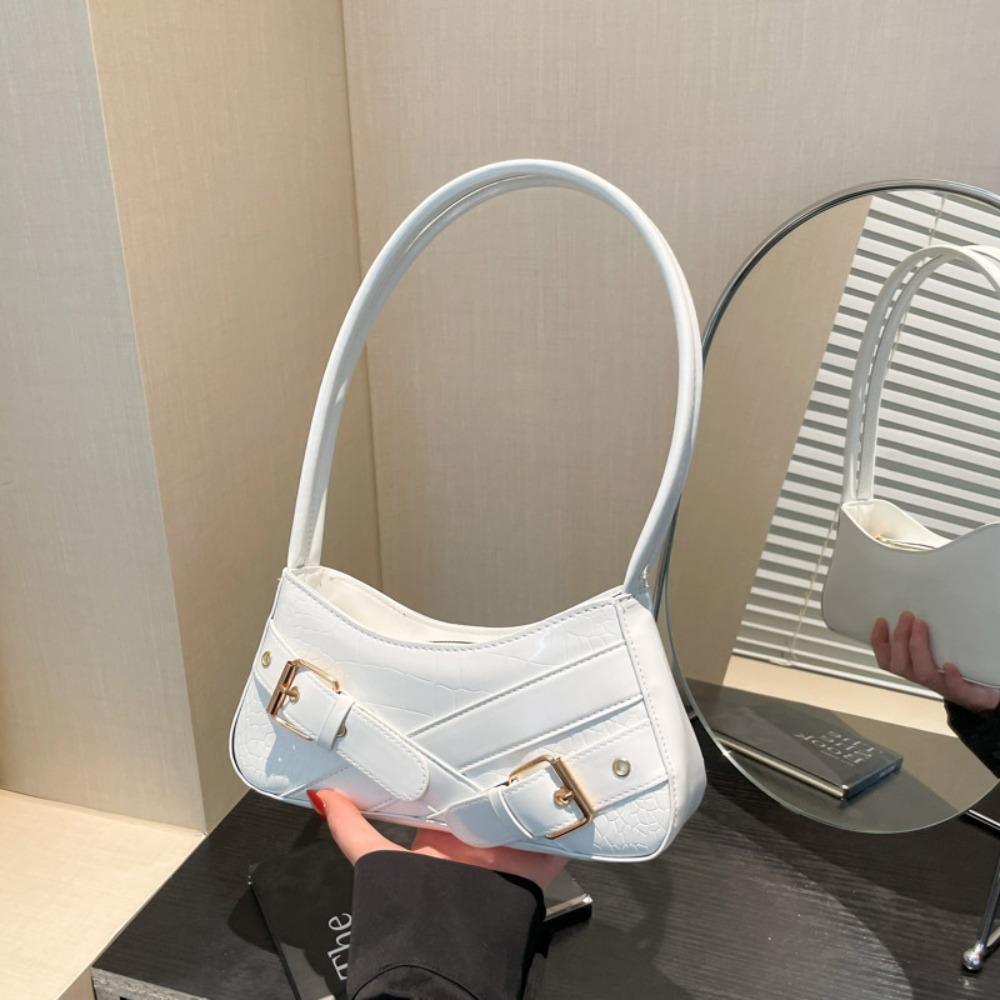 New Design Y2k Shoulder Bags Harajuku Spicy Girls Handbag Sweet Cool Belt Buckle Armpit Bag Women