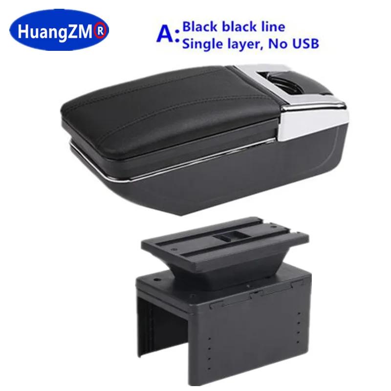 Universal Car Armrest Box Universal Center Centre Console Armrest Large space Central Store Content box with cup holder ashtray