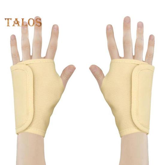 1/2 шт. Касторовое масло для рук, мягкая компрессионная поддержка запястья с касторовым маслом, регулируемая запястная скоба с липучкой для правой и левой руки