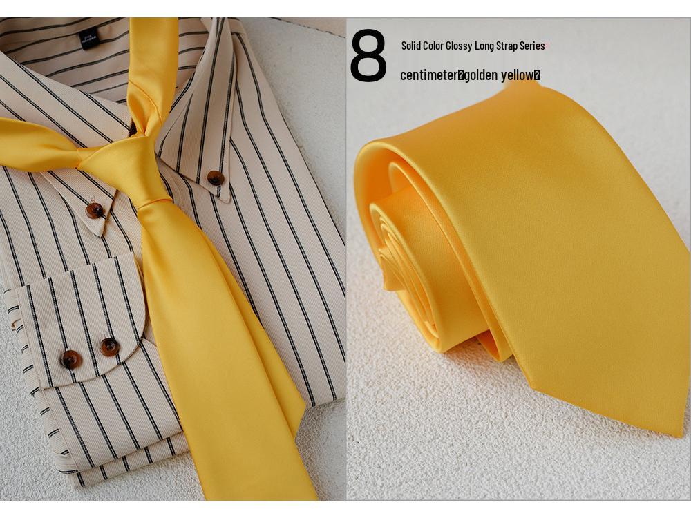 Men's 8cm Korean Style Professional Business Tie