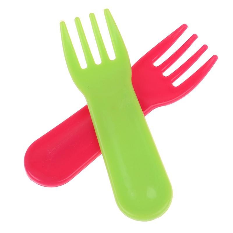 10 шт. пластиковая фруктовая вилка мини мультяшная детская фруктовая вилка закуска торт десерт еда шпажка зубочистка бенто обеды вечеринка декор