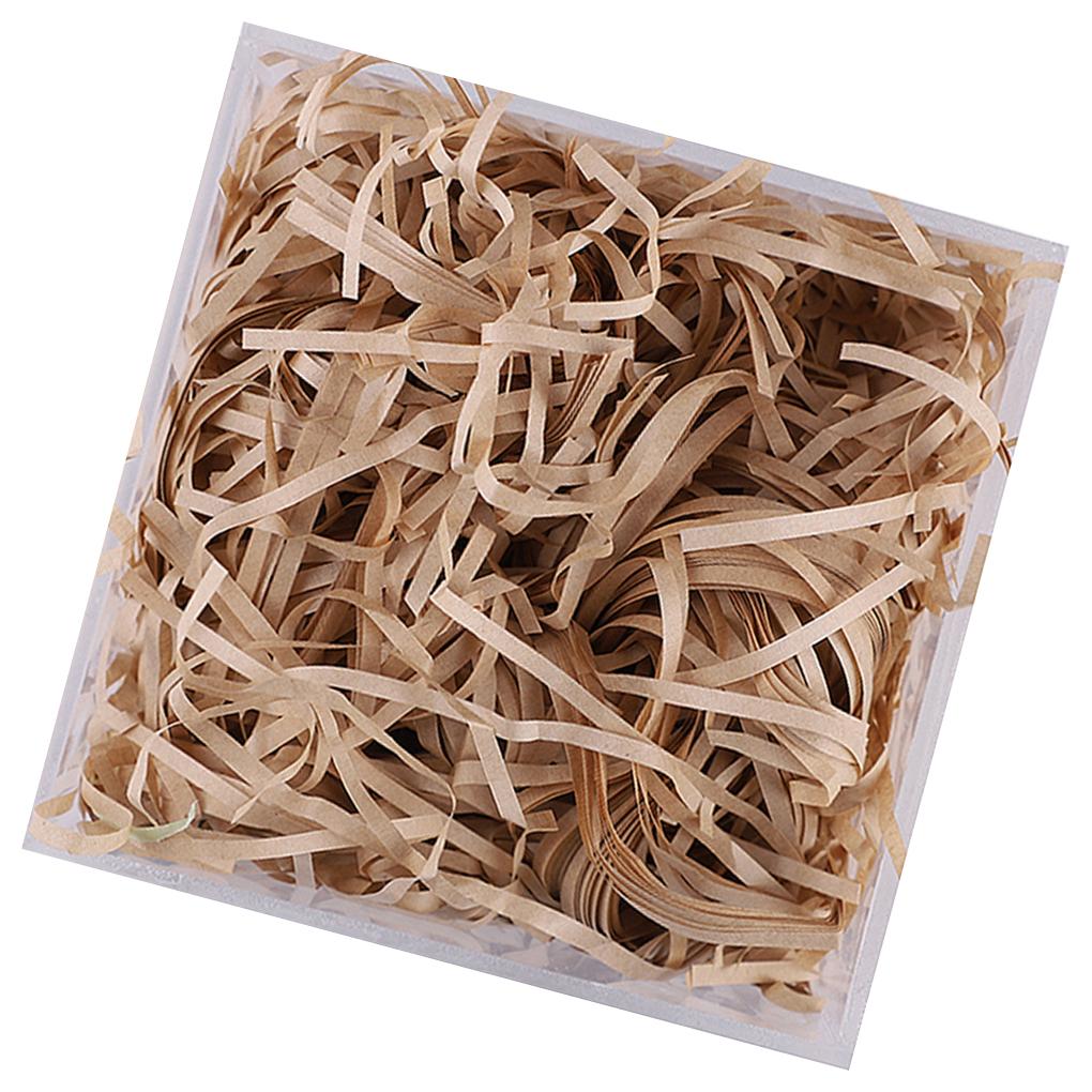 1 Pack Lafite Paper Raffia Filler Colorful Shredded Box Packaging Decoration Practical Wedding Party Easter New Year
