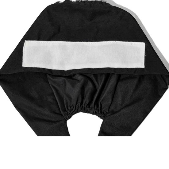 Nurse Doctor Hat with Built-in Sweat-Absorbent Terry Cloth Dentist Cap with Adjustable Elastic