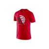 NBA Raptors Dri-Fit Casual Sports Crew Neck Short Sleeve T-Shirt Men Tops Red AT0450-657