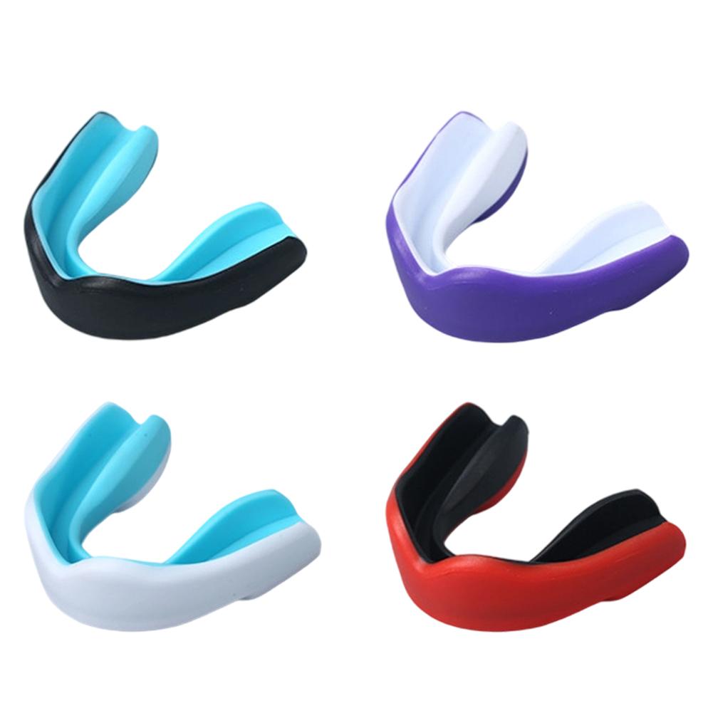 Sport Teeth Guard Cover Boxing Mouthguard EVA Thickened Mouth Guard Anti-slip Teeth Protector for Sanda MMA Karate Taekwondo