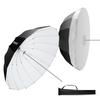 NEEWER Parabolic Reflective Umbrella Photography Umbrella with White Soft Lighting Quick Folding for Flash NS4U 71"/180cm Inner/Diffuser Cover/Bag