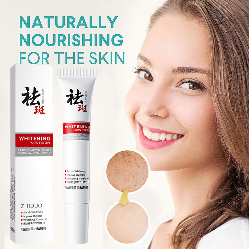 20g Whitening Freckle Removing Cream Melasma Anti Aging Skin Care Cream Facial Dark Wrinkles Ca S8W7