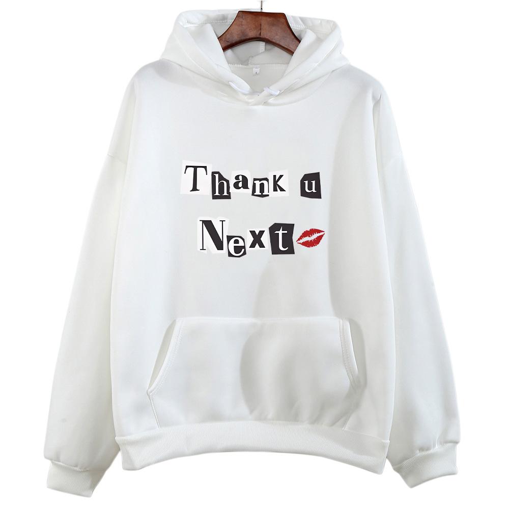 Худи Арианы Гранде для Осени/Зимы Готические Удобные Свитшоты Funko Pop Винтажная Флисовая Одежда Молетон Свитшоты с Круглым Вырезом