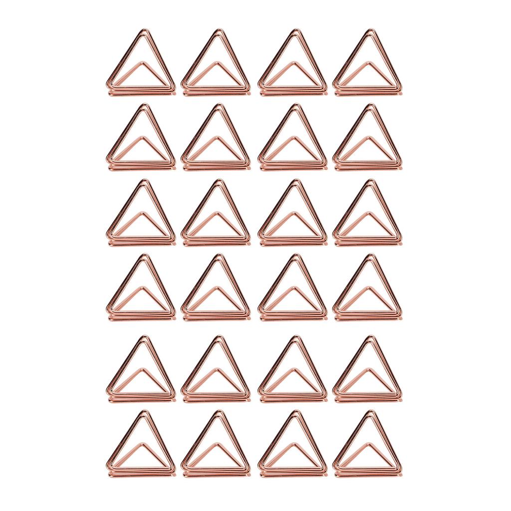 24 шт. держатель для карточек треугольный простой стильный легкий портативный зажим для карточек для офисных файлов