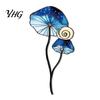 Garden Gifts for Women Colorful Planter Insert Stake, Double-Sided, Flower Pot Decor Metal Decorations Insect Animal Stake Plant Pots Bed Decoration