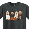 Funny Golden Retriever Halloween Shirt, Spooky Ghost Tee