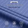 Shanshan Men's Non-Iron Striped Business Casual Long-Sleeve Shirt