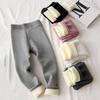 Thickened and Warm Girls Winter Fleece Long Pants Children Comfort Soft Leggings Kids Fashion Outerwear Bottoms Clothes