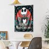 Christmas Nightmare Wall Decor Tapestry Art For Pet Memorial Birthdaywedding Party Backdrop Family Gift