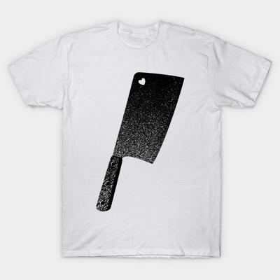 Футболка женская Meat Cleaver Of Love Harajuku Print Kawaii футболка летняя женская футболка с коротким рукавом топ футболка