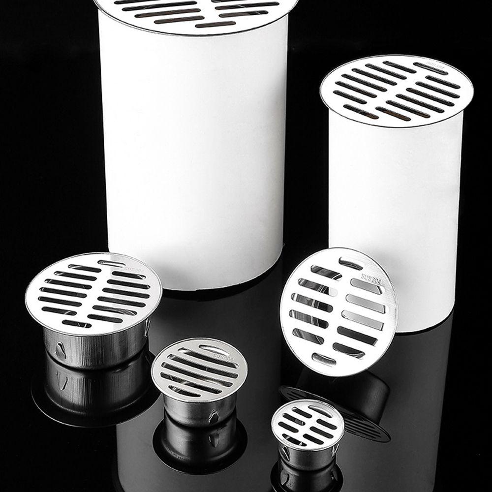 Круглый дренаж, уличный слив для балкона, дренажная пробка для дождевой трубы, сетчатый фильтр для пола, дренажная заглушка