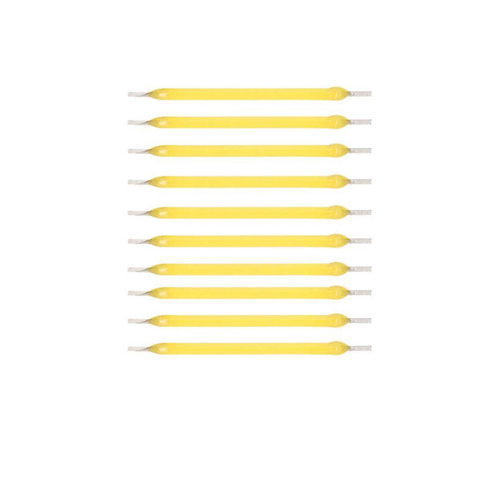 10 шт. Аксессуары для диодных ламп накаливания Холодный/теплый свет Светодиодные нити накаливания Части лампы Светодиодная лампа Трубка