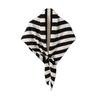 Women Knitted Shawl Wrap Striped Print Cardigan Cape Wool Cashmere Scarf Comfortable Ladies Accessory