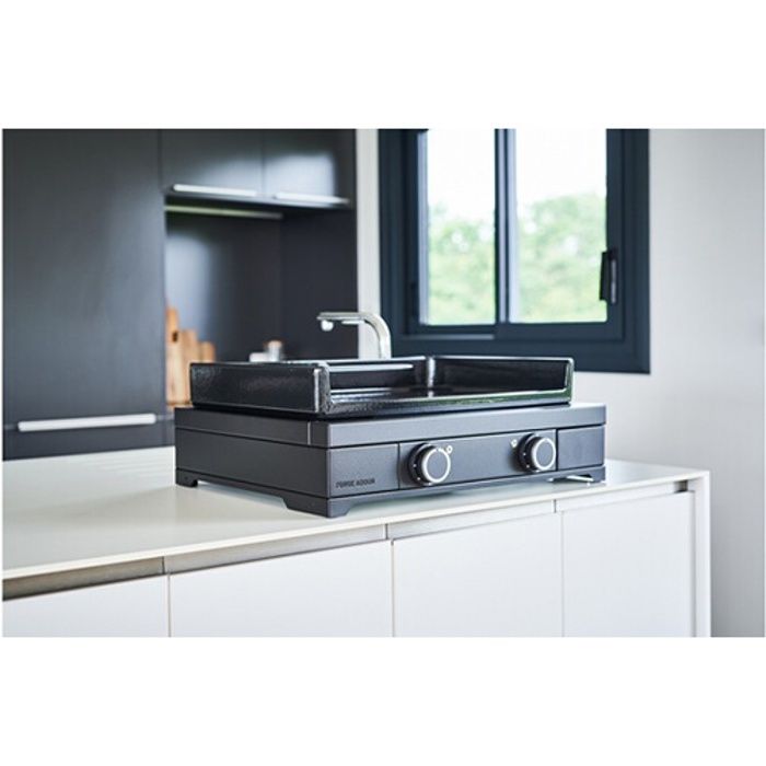 Plancha électrique Forge Adour Modern E 60 AN 3200 W Noir