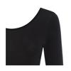 Triumph Soft Cotton Innerwear Sleeve Top 0004 Size M 100% 5310, 3/4 (Black),
