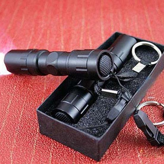 Mini Portable Super 3W LED Bright Flashlight Lamp Focus Light Torch Waterproof