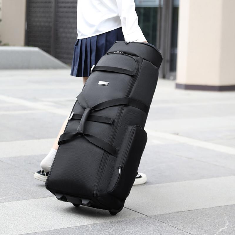 Портативная дорожная сумка, сумка-тележка, дорожная сумка на колесах для улицы, спортивная сумка, сумка для хранения одежды, большой рюкзак на плечи