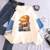 Demon Slayer Agatsuma Zenitsu манга толстовки для мужчин и женщин модные Harajuku Y2k аниме хип-хоп готический тренд зимние теплые толстовки