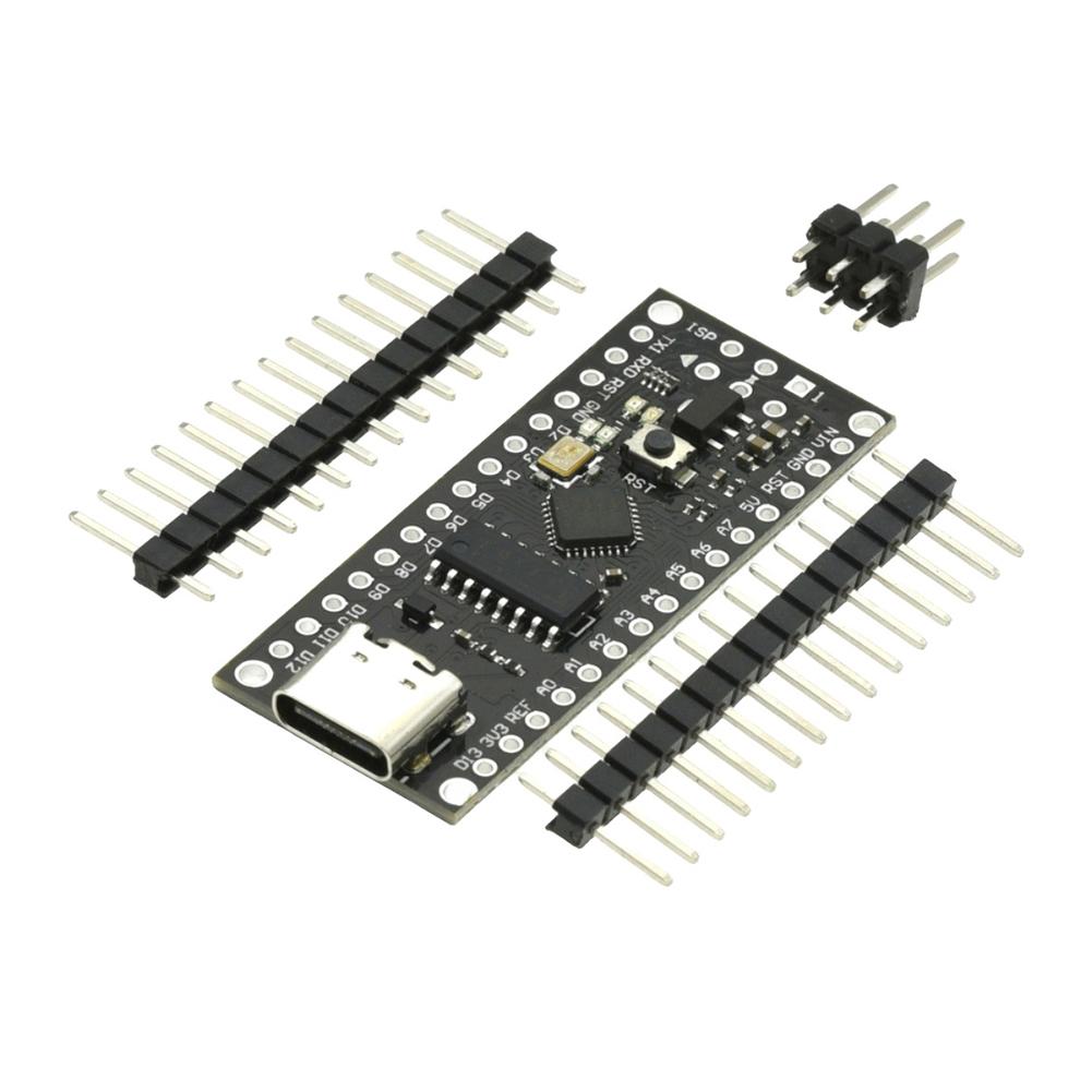 Плата разработки сварки Atmega168/328, совместимая с контроллером Nano V3, с разъемами PIN, плата микроконтроллера для Arduino