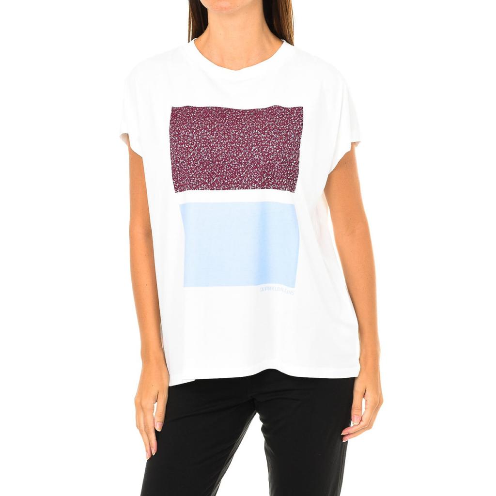 Женская футболка с коротким рукавом и круглым вырезом J20J208605