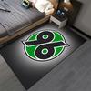 Green Circle 96 Logo Carpet suitable as a non-slip mat for the living room or bedroom sofa