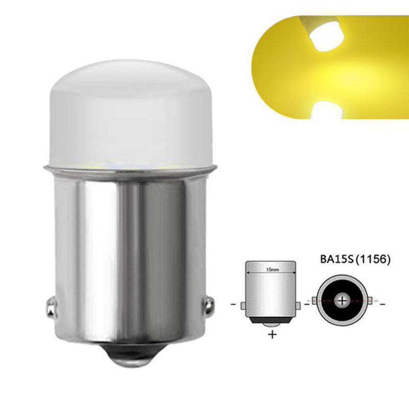 Светодиодная лампа 1157 высокой яркости для автомобиля BAY15D 1156 P21W Ba15S SMD, универсальная лампа заднего хода, стоп-сигнал, белый DRL12V