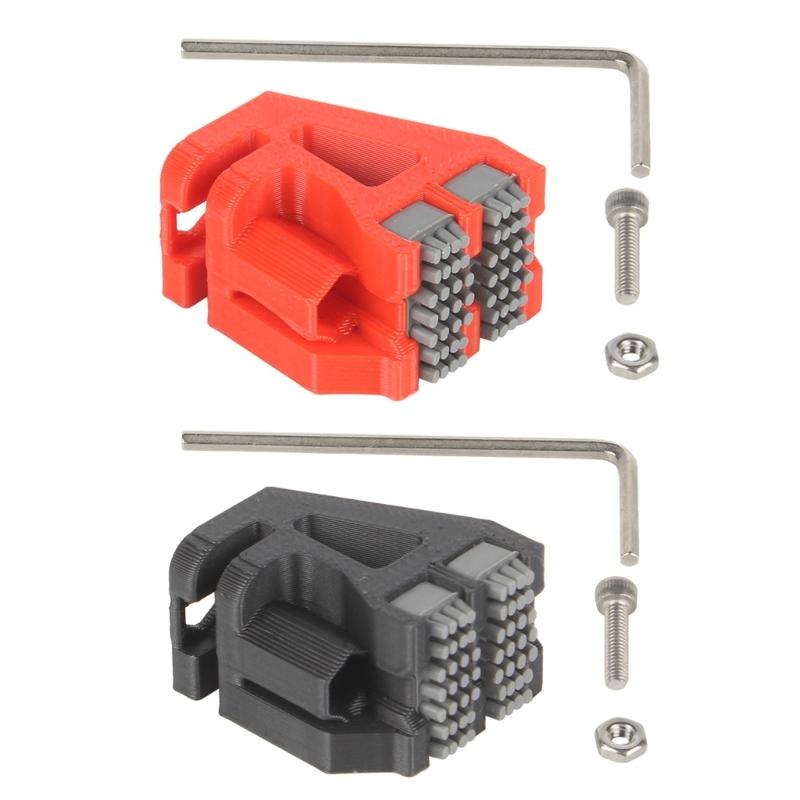 Двойная щетка для чистки сопла, очиститель сопла, термостойкий, для продления срока службы сопла 3D-принтера и обеспечения печати